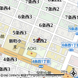 大北土建工業株式会社　旭川営業所周辺の地図