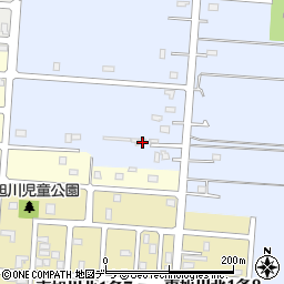 北海道ホリー工業株式会社　旭川支店周辺の地図