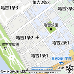 株式会社エコアース北海道周辺の地図