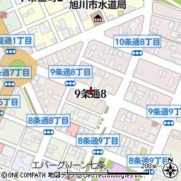 株式会社旭川あんしんプランナー周辺の地図