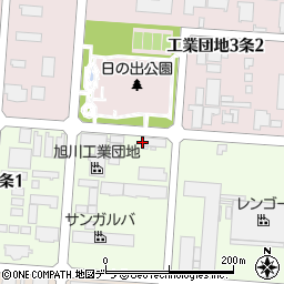 日本図書輸送株式会社旭川営業所周辺の地図
