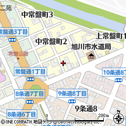 北海道旭川市中常盤町1丁目2435-4周辺の地図