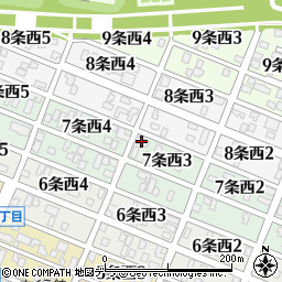 日本政策金融公庫旭川支店旭西寮周辺の地図
