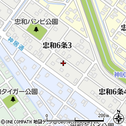 三和シヤッター道北工業株式会社周辺の地図