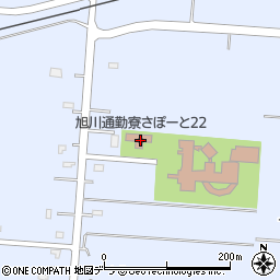 旭川通勤寮さぽーと２２周辺の地図