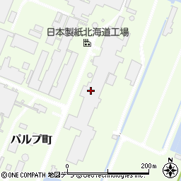 日本製紙株式会社旭川工場　技術室周辺の地図