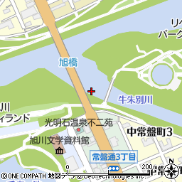 旭橋 旭川市 橋 トンネル の住所 地図 マピオン電話帳