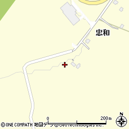 北海道旭川市神居町忠和313周辺の地図