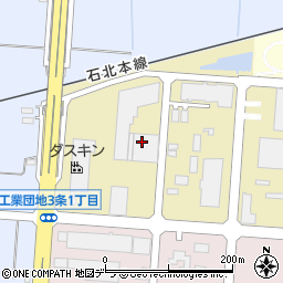 北海道旭川市工業団地４条1丁目周辺の地図