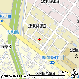 株式会社道北建装周辺の地図