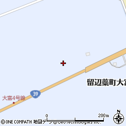 北海道北見市留辺蘂町大富16周辺の地図