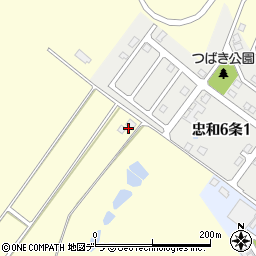 北海道旭川市神居町忠和105周辺の地図