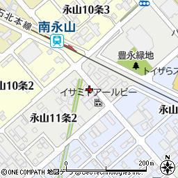 北海道旭川市永山１１条周辺の地図