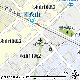 株式会社セラ・ハウジング　永山店周辺の地図
