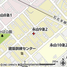 北海道旭川市永山９条2丁目周辺の地図