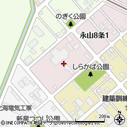 北海道旭川市永山８条1丁目周辺の地図