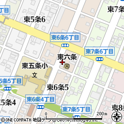 エビコー株式会社　旭川営業所周辺の地図
