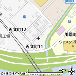 〒070-0821 北海道旭川市近文町の地図