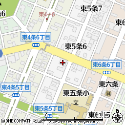 株式会社食創旭川支店周辺の地図
