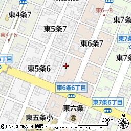 山崎製パン株式会社　札幌工場・旭川営業所周辺の地図