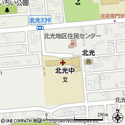 北海道北見市北光328周辺の地図