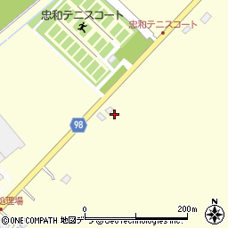 北海道旭川市神居町忠和263周辺の地図