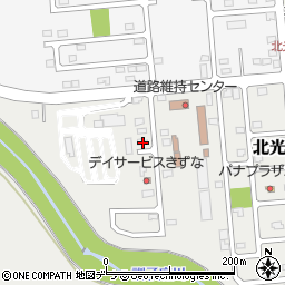 北海道北見市北光444-23周辺の地図