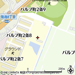 旭新運輸株式会社　パルプ構内給油所周辺の地図