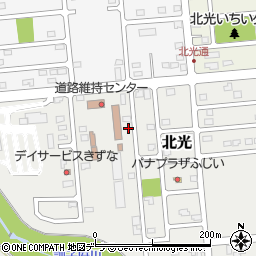 北海道北見市北光443-39周辺の地図