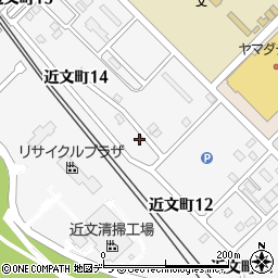 北海道旭川市近文町13丁目31周辺の地図