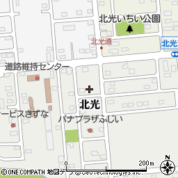 北海道北見市北光613-5周辺の地図