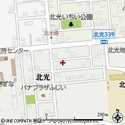 北海道北見市北光611-3周辺の地図