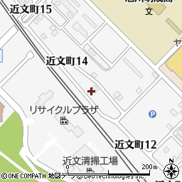 北海道旭川市近文町13丁目40周辺の地図