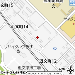 株式会社荏原ホクセツ　旭川事業所周辺の地図