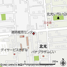 北海道北見市北光443-34周辺の地図