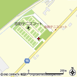 北海道旭川市神居町忠和252周辺の地図