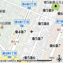 株式会社ヤクルト北北海道　東センター周辺の地図