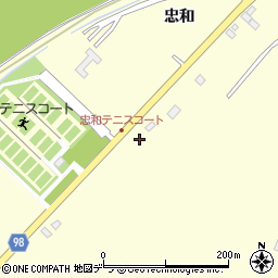 北海道旭川市神居町忠和249-1周辺の地図