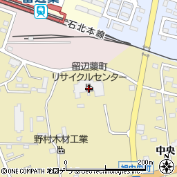 留辺蘂町リサイクルセンター周辺の地図