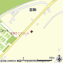北海道旭川市神居町忠和245周辺の地図