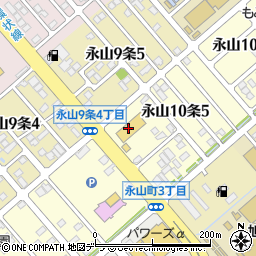 イエローハット永山店周辺の地図