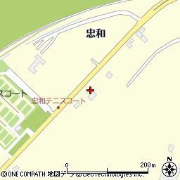 北海道旭川市神居町忠和244周辺の地図