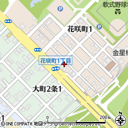 新旭川停車場線周辺の地図