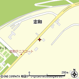 北海道旭川市神居町忠和237周辺の地図