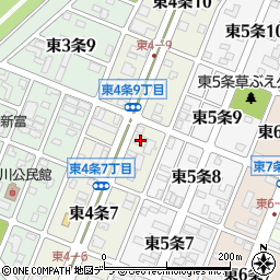 マキタ旭川営業所周辺の地図