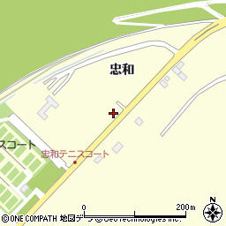北海道旭川市神居町忠和239-5周辺の地図