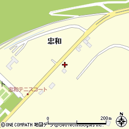 北海道旭川市神居町忠和237-1周辺の地図