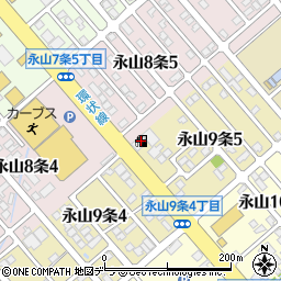 ＥＮＥＯＳ永山環状通ＳＳ周辺の地図