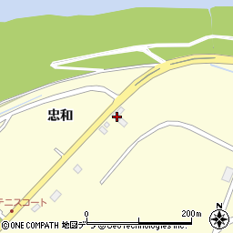 北海道旭川市神居町忠和220-2周辺の地図