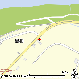 北海道旭川市神居町忠和220周辺の地図